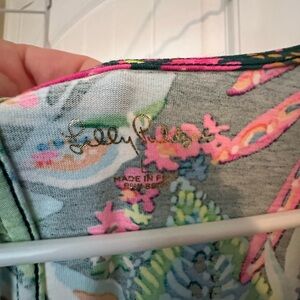 EUC- Large- Lilly Pulitzer Multicolor Floral Dress